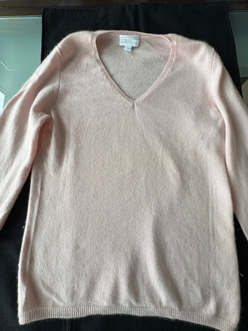Cashmere Sweater - Light Pink - Size Small